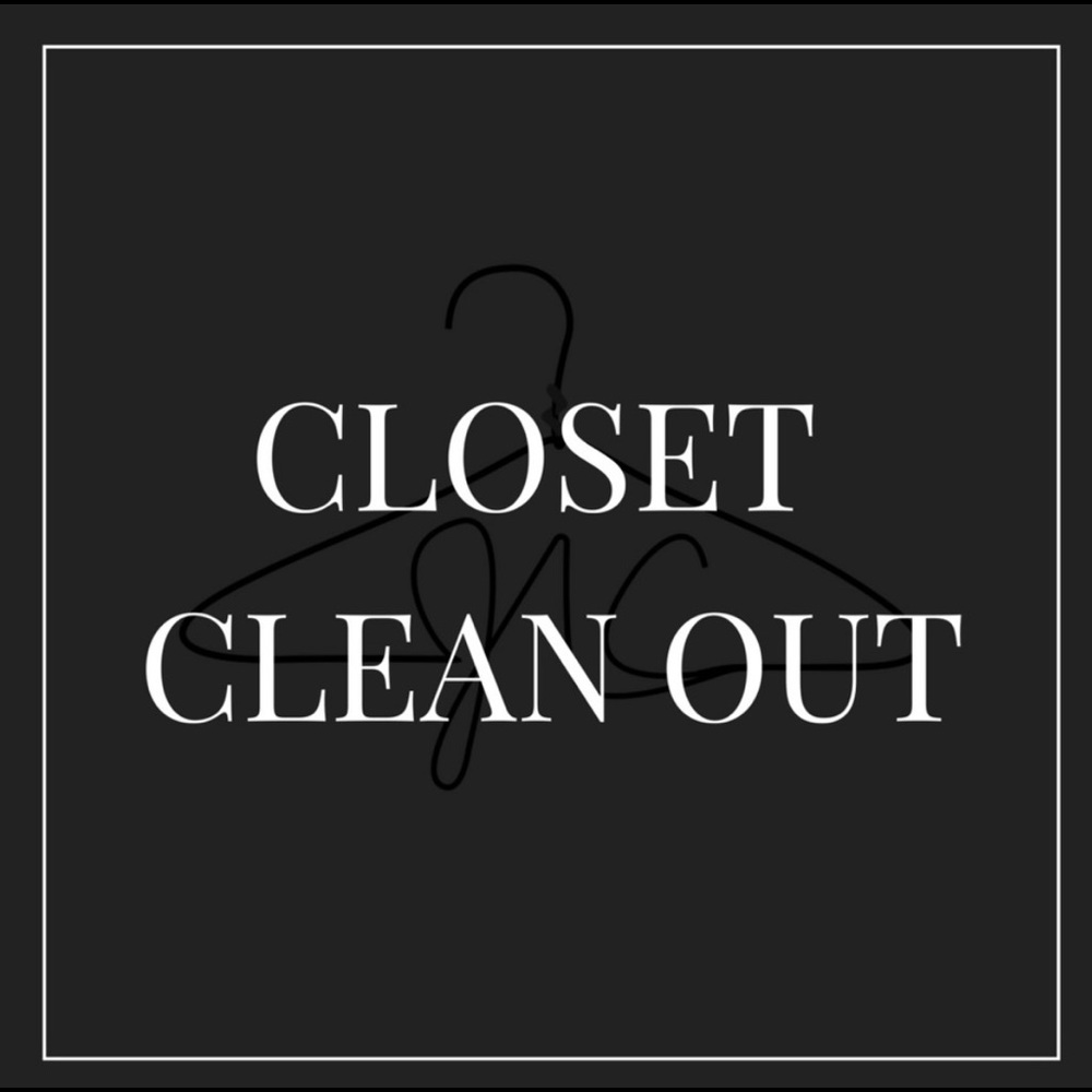 Closet Clean Out Today!!! Come check it out!!! Lowered all Prices 🙃